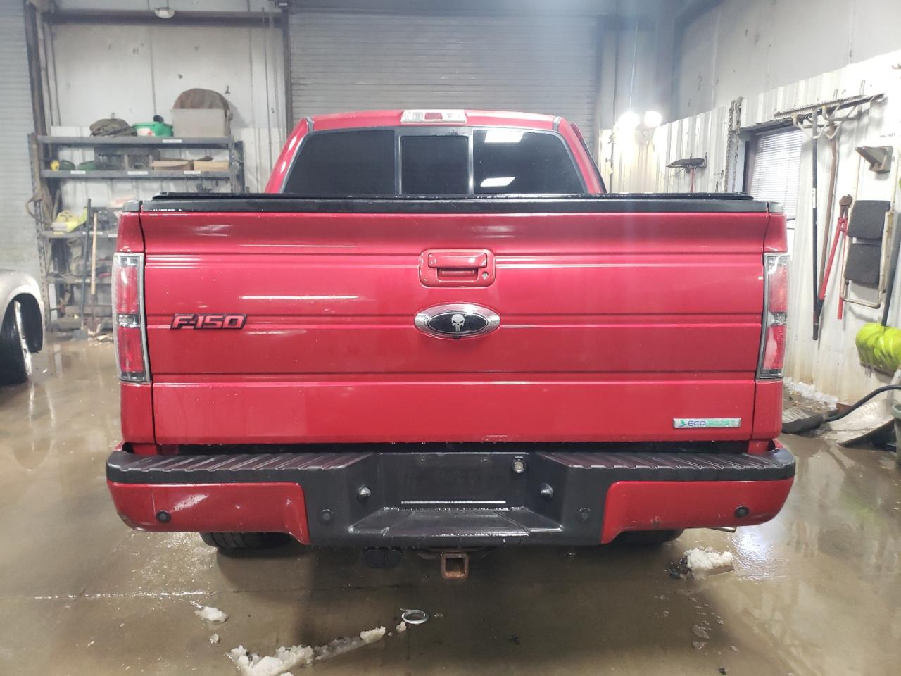 2012 Ford F-150 VIN 1FTFW1ET6CFC17667 Copart auction photo, side damage thumbnail 6