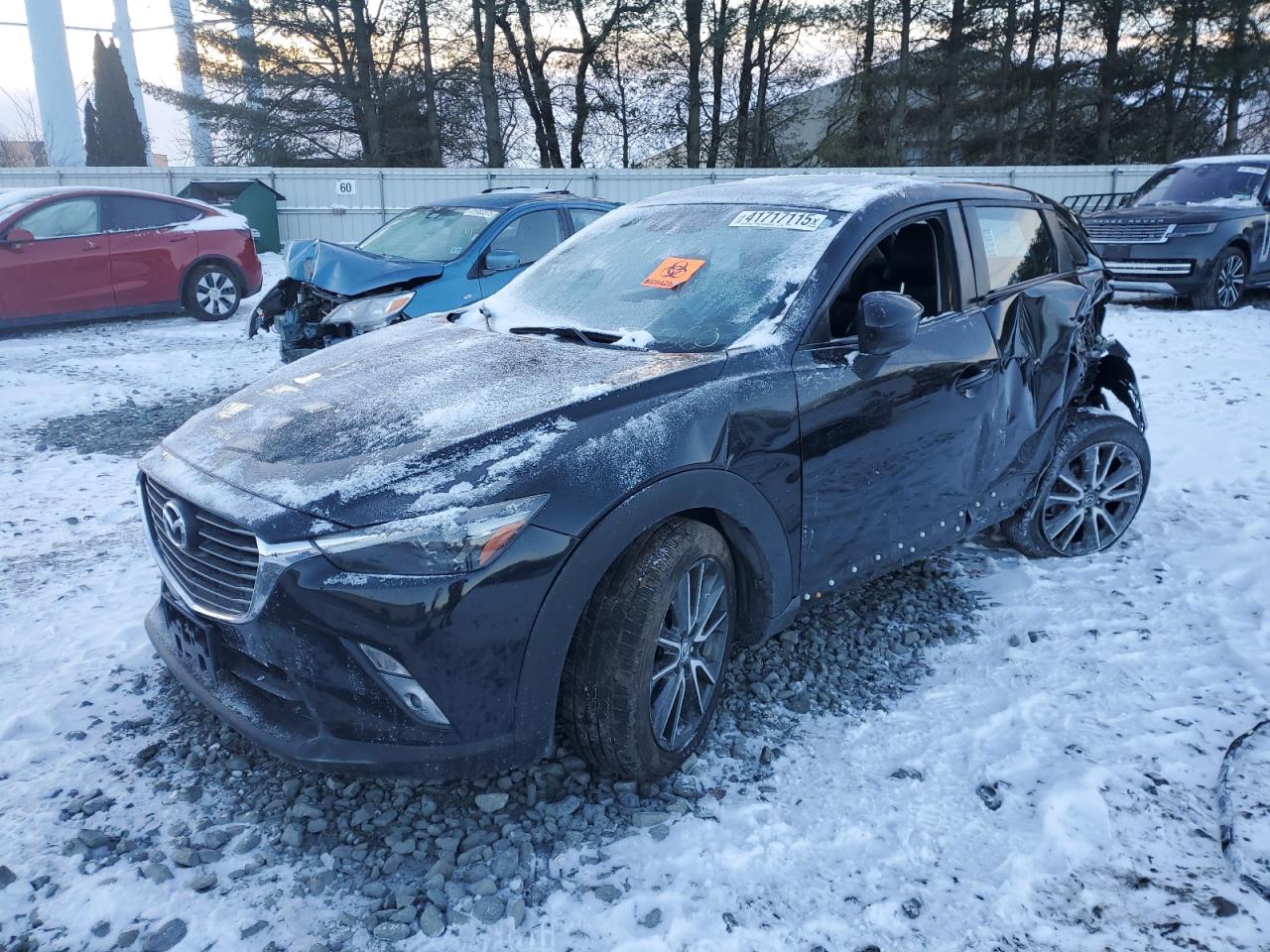 2016 Mazda CX-3 VIN JM1DKBD78G0121089