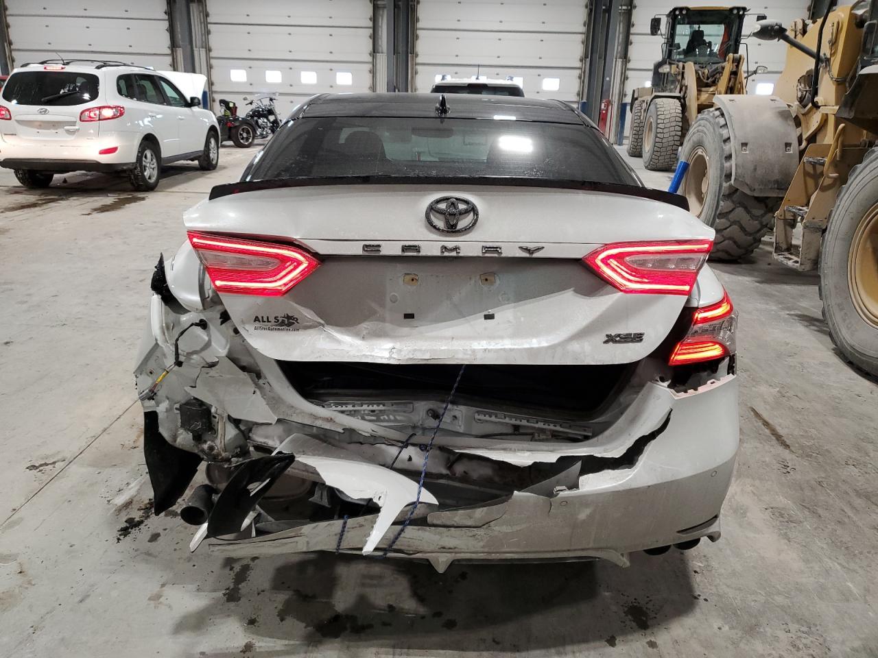 2020 Toyota Camry VIN 4T1K61AK6LU359522 Copart auction photo, rear end / front end damage thumbnail 6