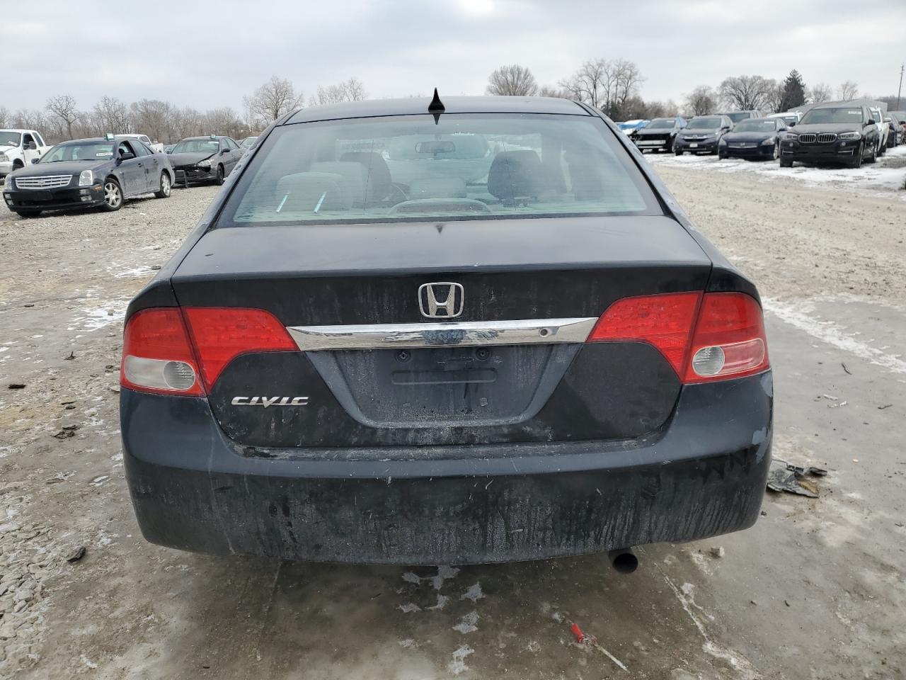 2010 Honda Civic VIN 2HGFA1F56AH569790 Copart auction photo, front end damage thumbnail 6