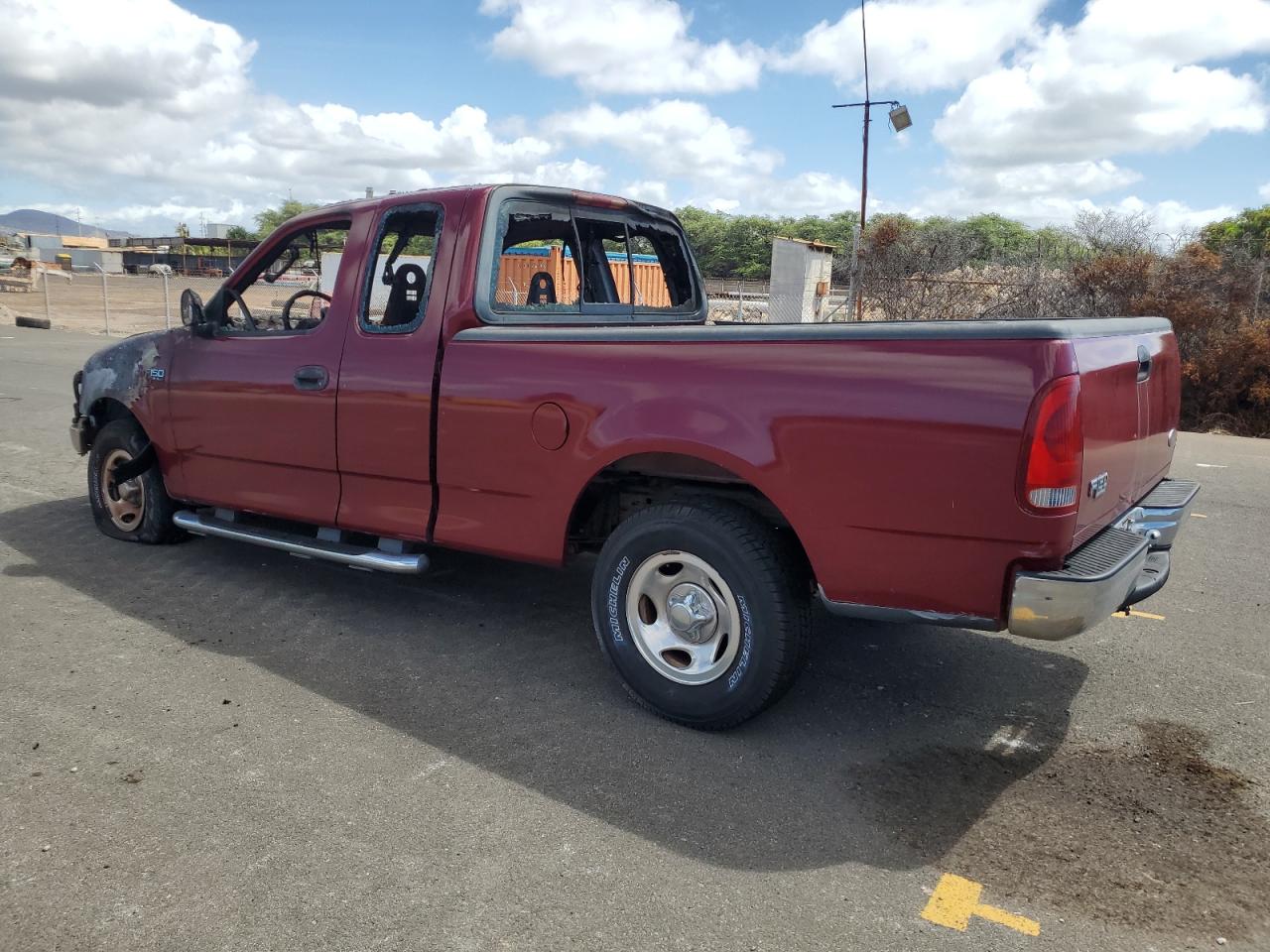 2004 Ford F-150 VIN 2FTRX17284CA90447 Copart auction photo, burn / burn - interior damage thumbnail 2