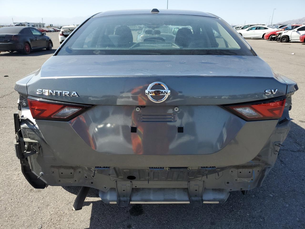 2021 Nissan Sentra VIN 3N1AB8CV5MY227008 Copart auction photo, rear end damage thumbnail 6