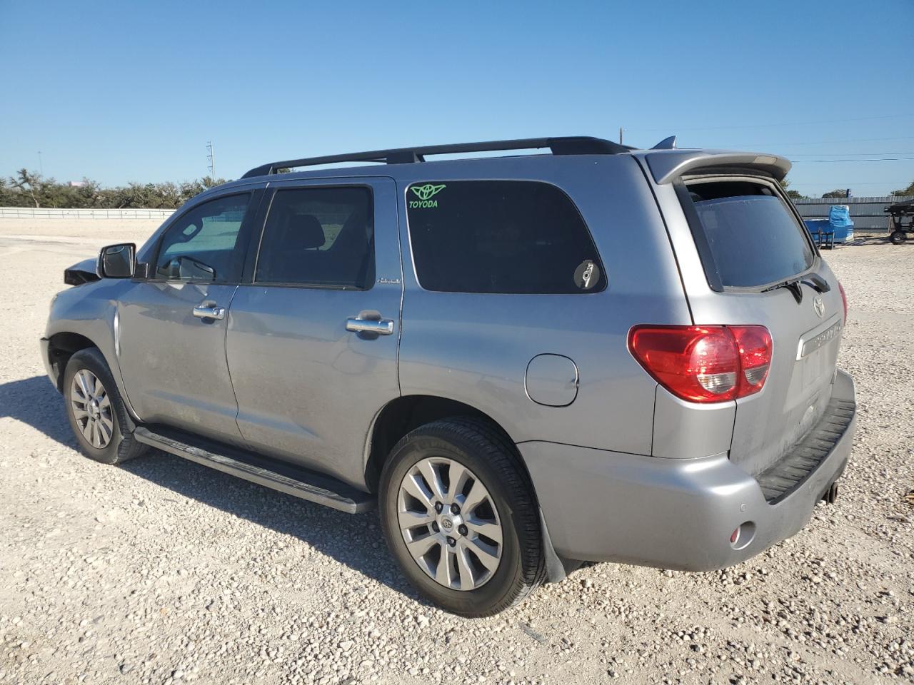 2013 Toyota Sequoia VIN 5TDYY5G15DS045607 Copart auction photo, front end / side damage thumbnail 2