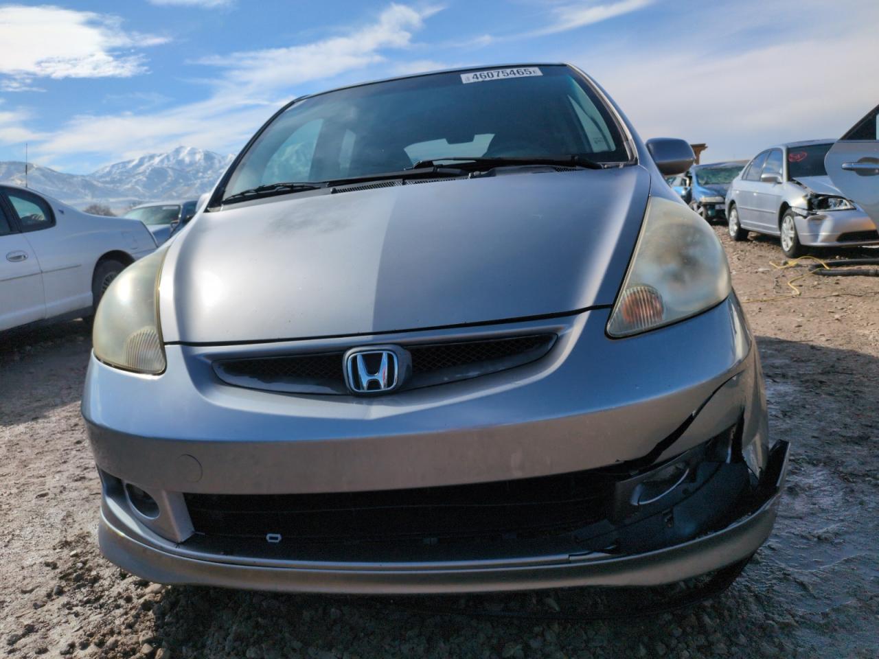 2008 Honda Fit VIN JHMGD38678S063687 Copart auction photo, front end damage thumbnail 5