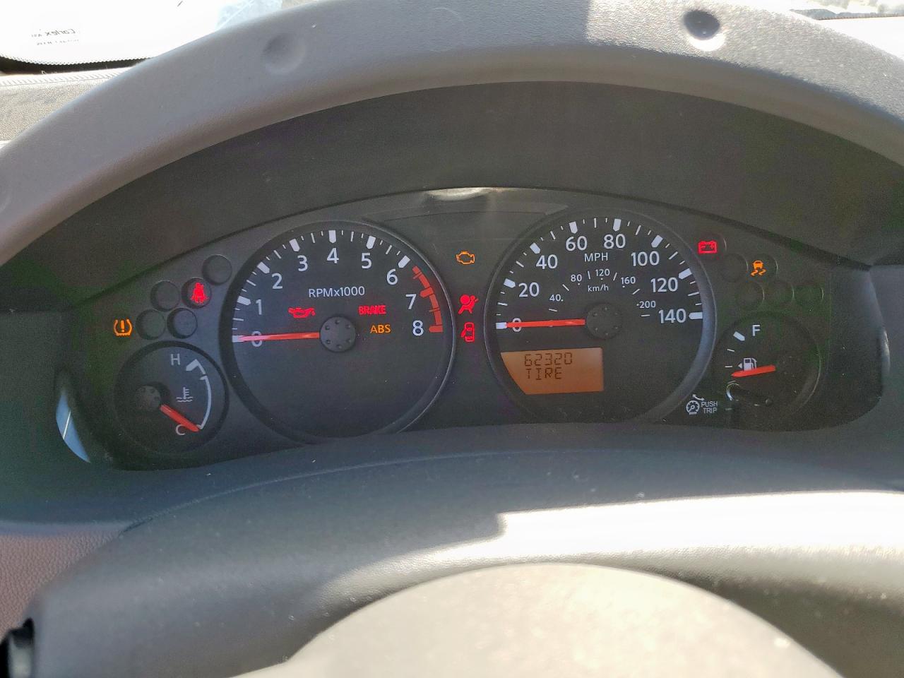 2014 Nissan Navara (Frontier) VIN 1N6BD0CT5EN770107 Copart auction photo, front end damage thumbnail 9