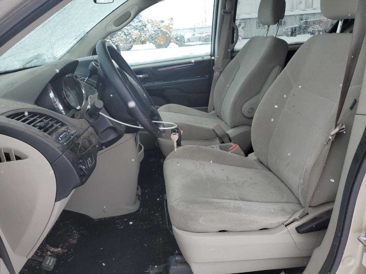 2012 Dodge Caravan VIN 2C4RDGBG9CR418193 Copart auction photo, front end / rear end damage thumbnail 7
