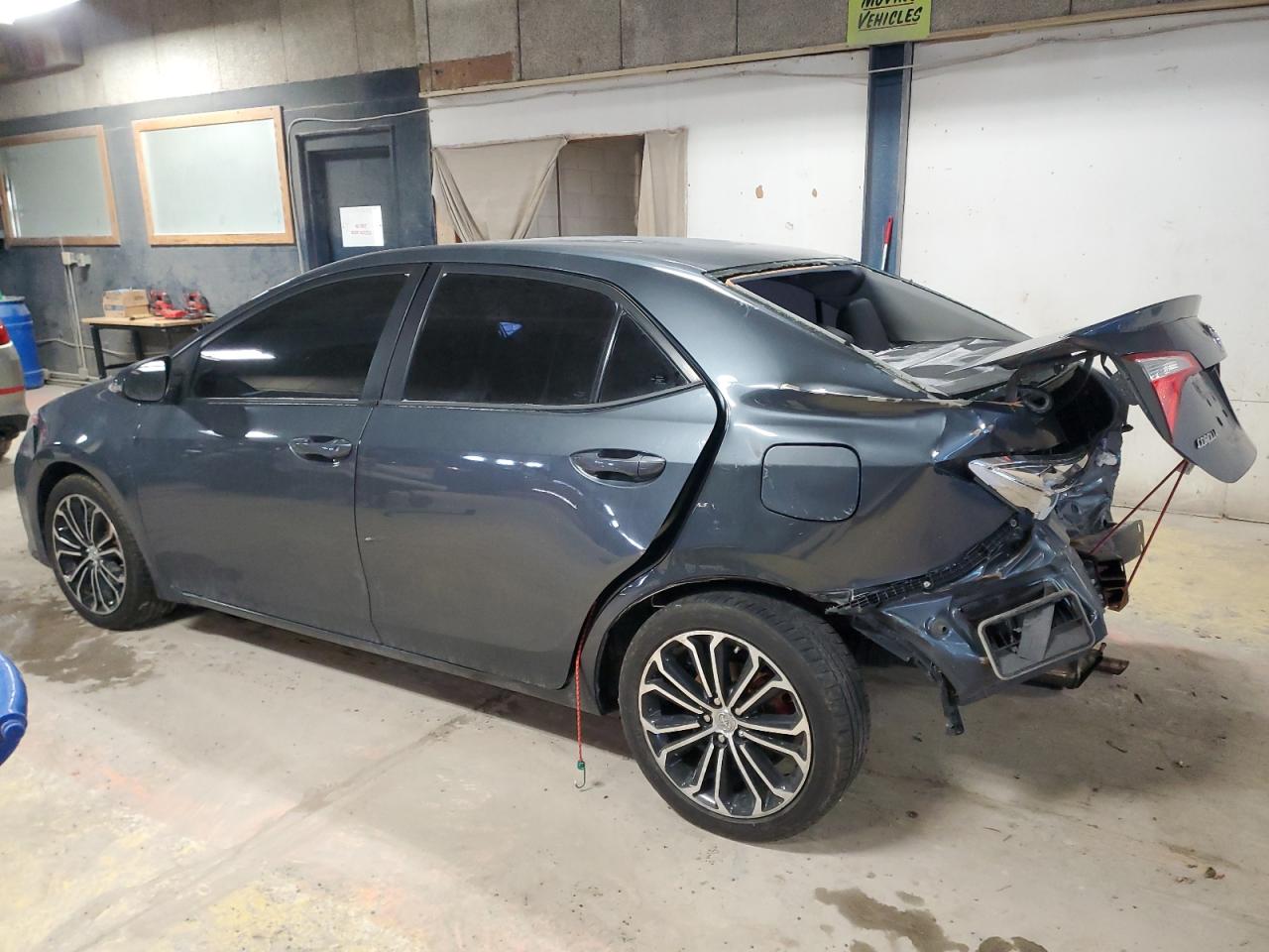 2014 Toyota Corolla VIN 2T1BURHE2EC179592 Copart auction photo, rear end / minor dent/scratches damage thumbnail 2