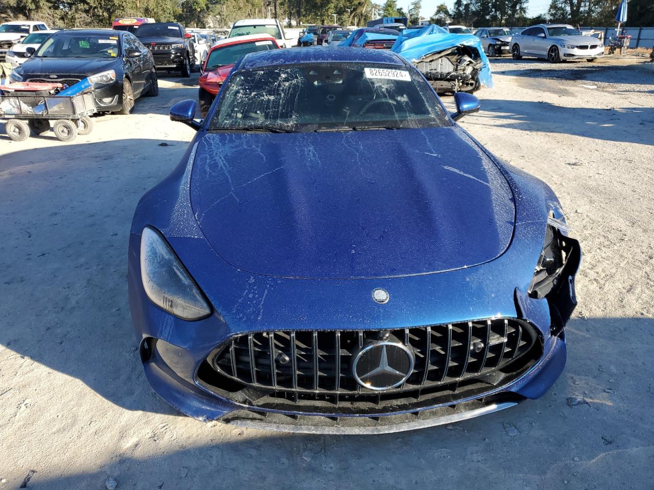 2024 Mercedes-Benz AMG GT VIN W1KRJ8ABXRF001921 Copart auction photo, rear end damage thumbnail 5