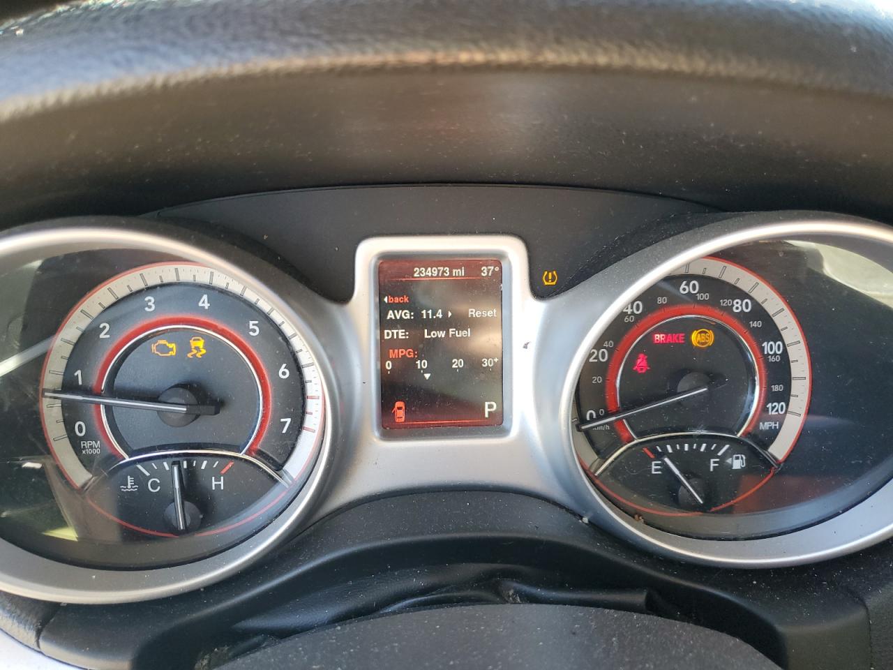 2014 Dodge Journey VIN 3C4PDCBG6ET270889 Copart auction photo, side damage thumbnail 9