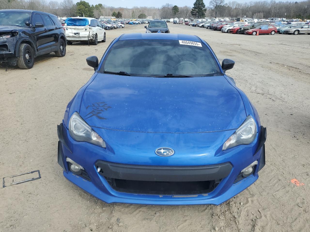 2013 Subaru BRZ VIN JF1ZCAB10D2604206 Copart auction photo, hail / side damage thumbnail 5
