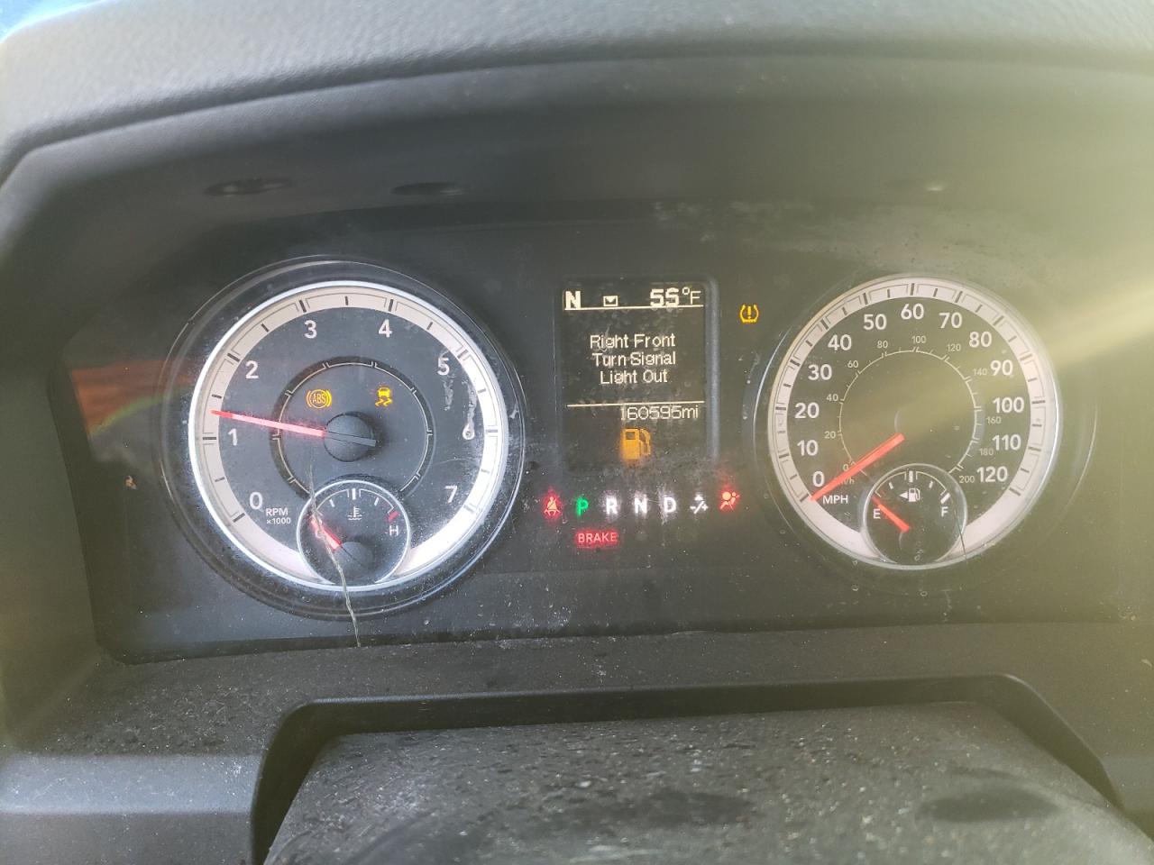 2017 RAM 1500 VIN 1C6RR7GT3HS646808 Copart auction photo, rear end / front end damage thumbnail 9