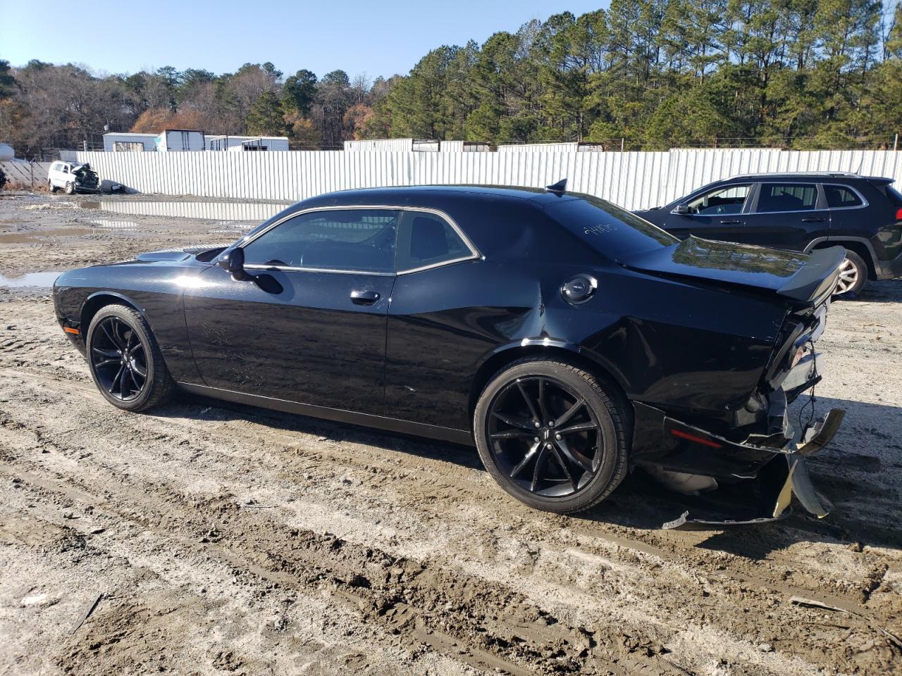 2018 Dodge Challenger VIN 2C3CDZAG9JH314636 Copart auction photo, rear end / side damage thumbnail 2
