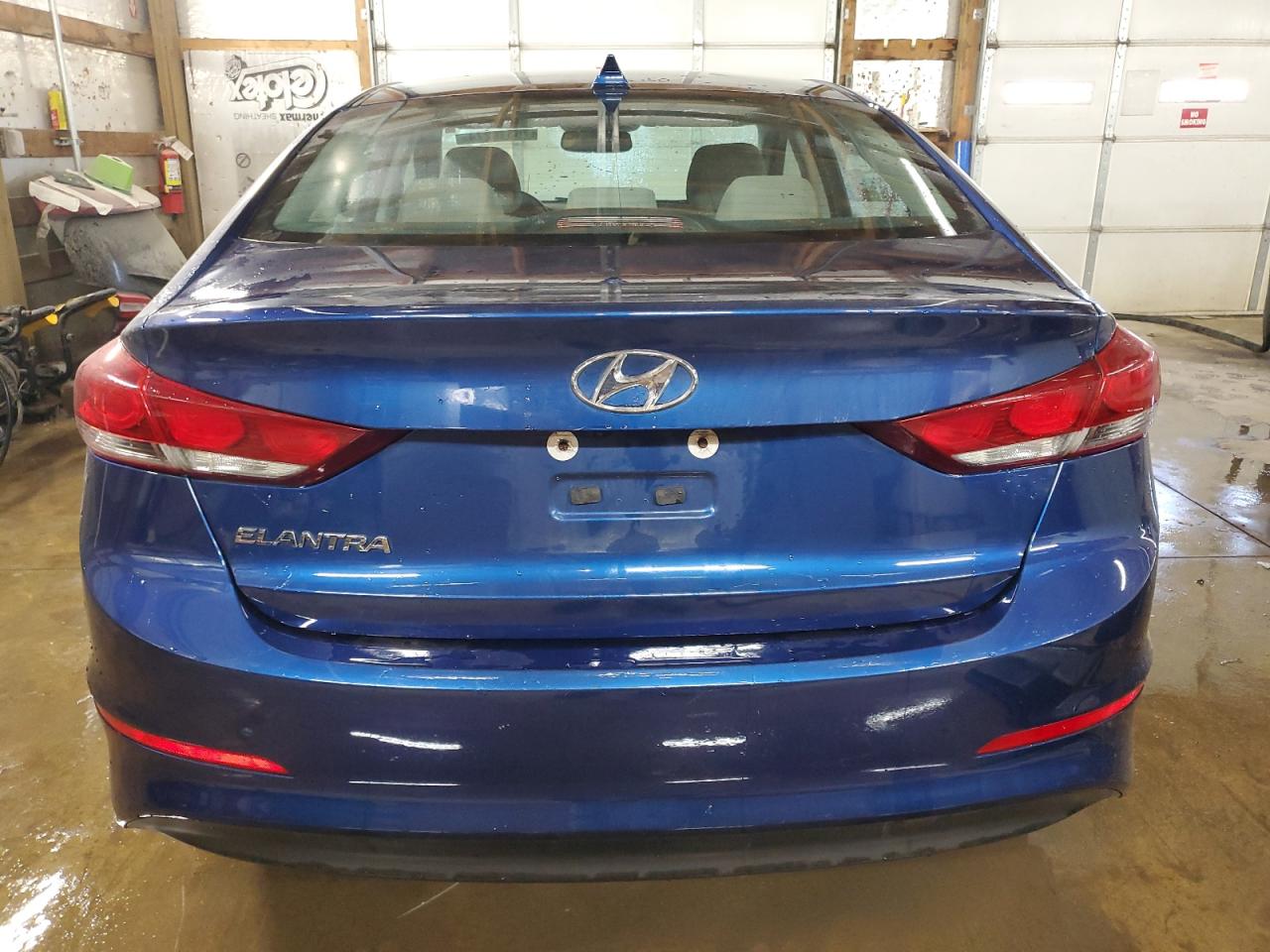 2018 Hyundai Elantra VIN 5NPD84LF6JH373811 Copart auction photo, front end damage thumbnail 6