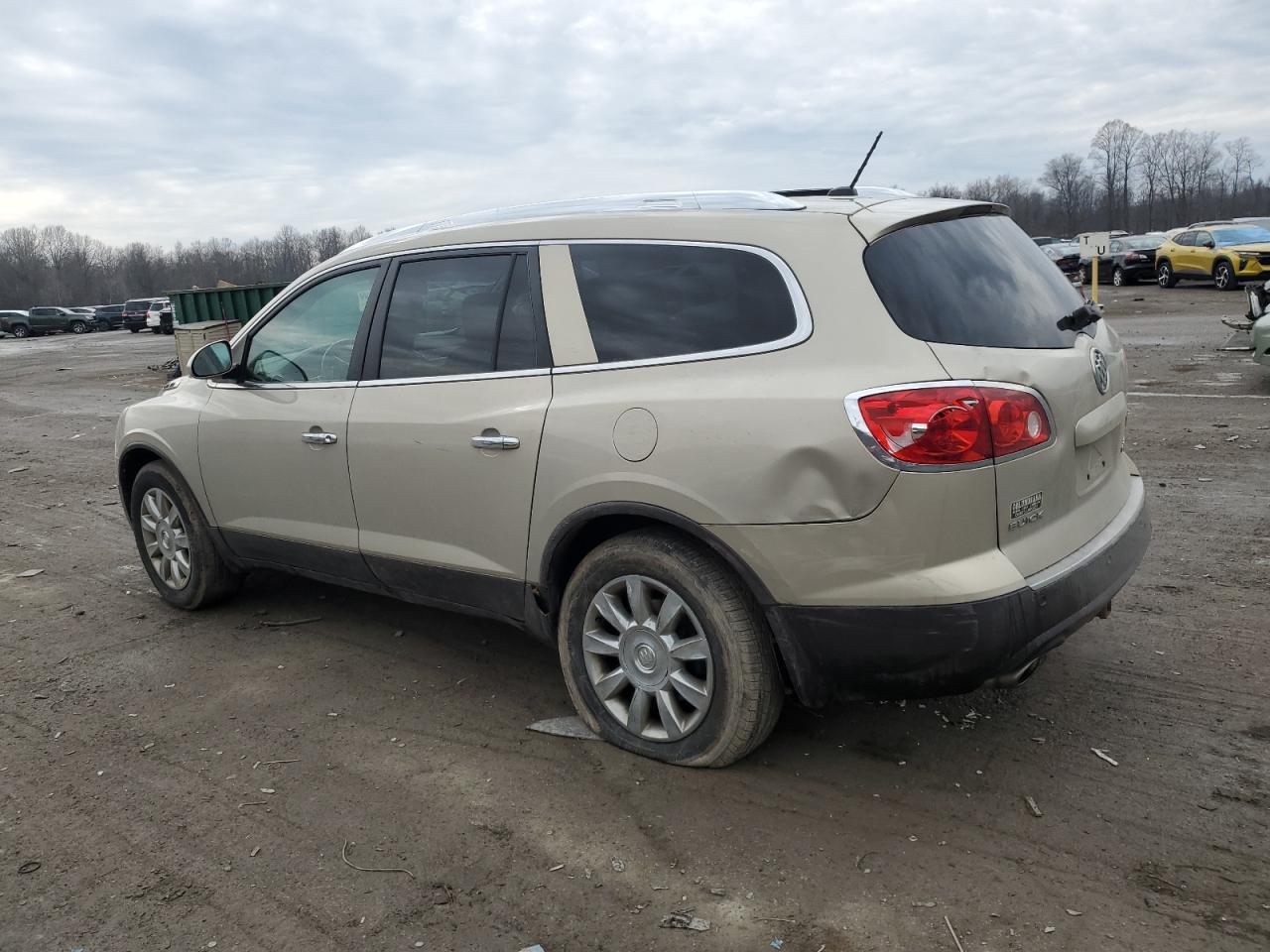 2011 Buick Enclave VIN 5GAKRBED0BJ142515 Copart auction photo, front end / rear end damage thumbnail 2
