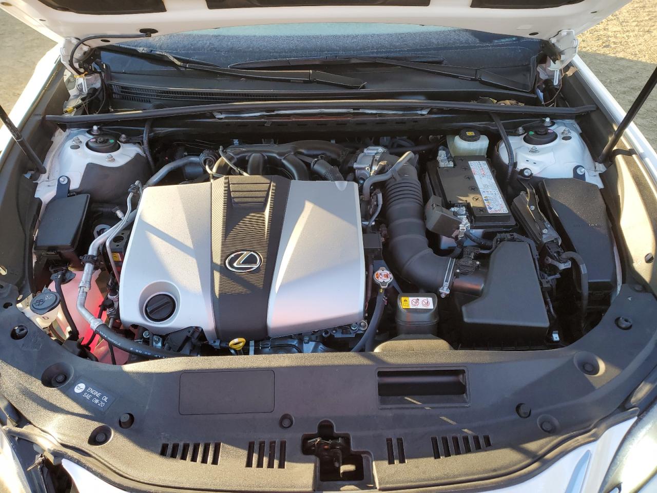 2019 Lexus ES VIN JTHBZ1B1XK2002824 Copart auction photo, front end / rear end damage thumbnail 11