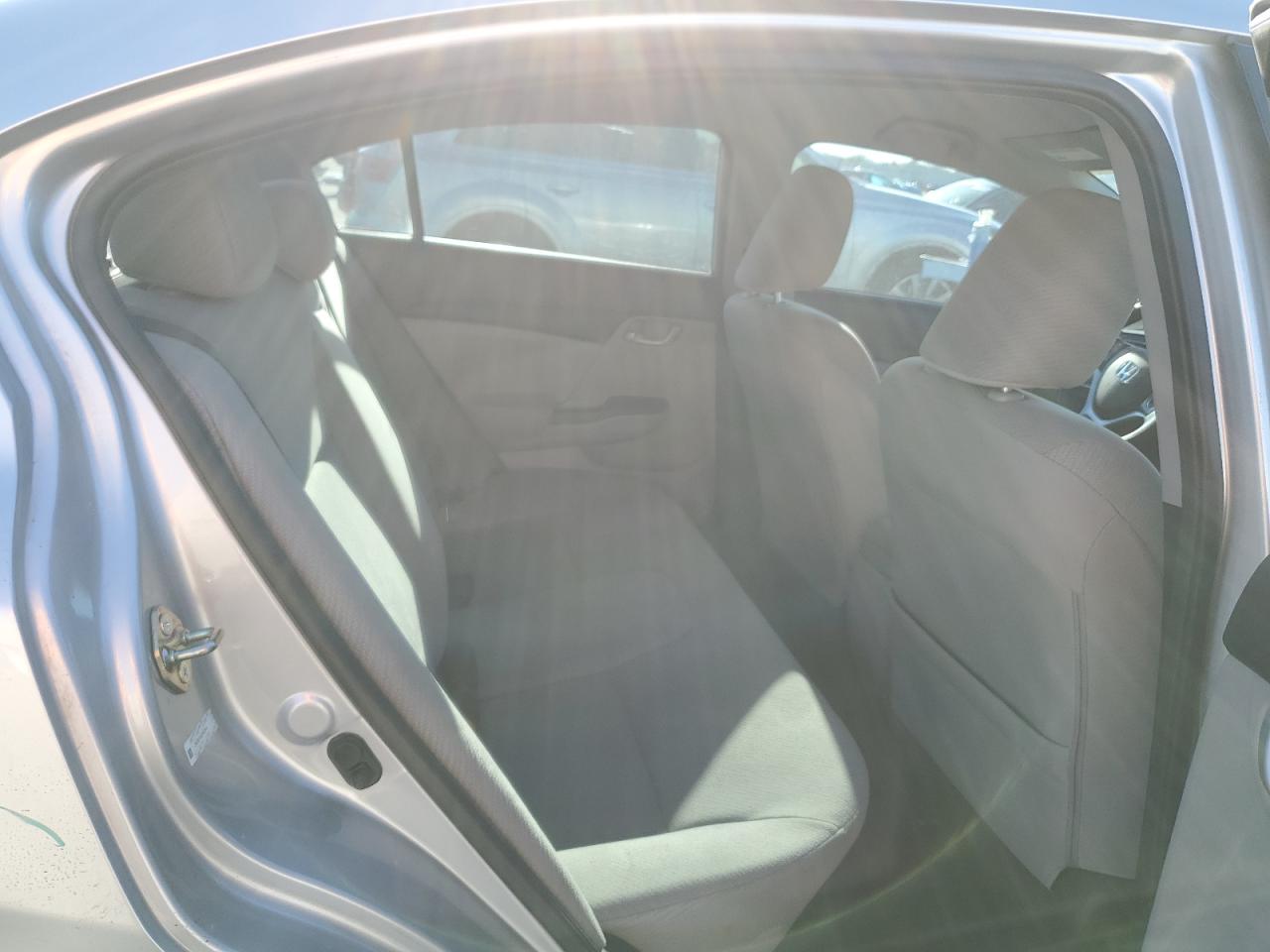 2013 Honda Civic VIN 2HGFB2F54DH582044 Copart auction photo, rear end / minor dent/scratches damage thumbnail 10