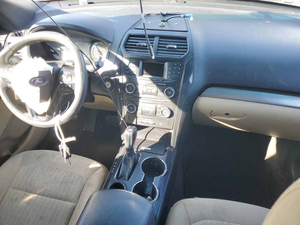 2016 Ford Explorer VIN 1FM5K7B81GGA29256 Copart auction photo, front end damage thumbnail 8