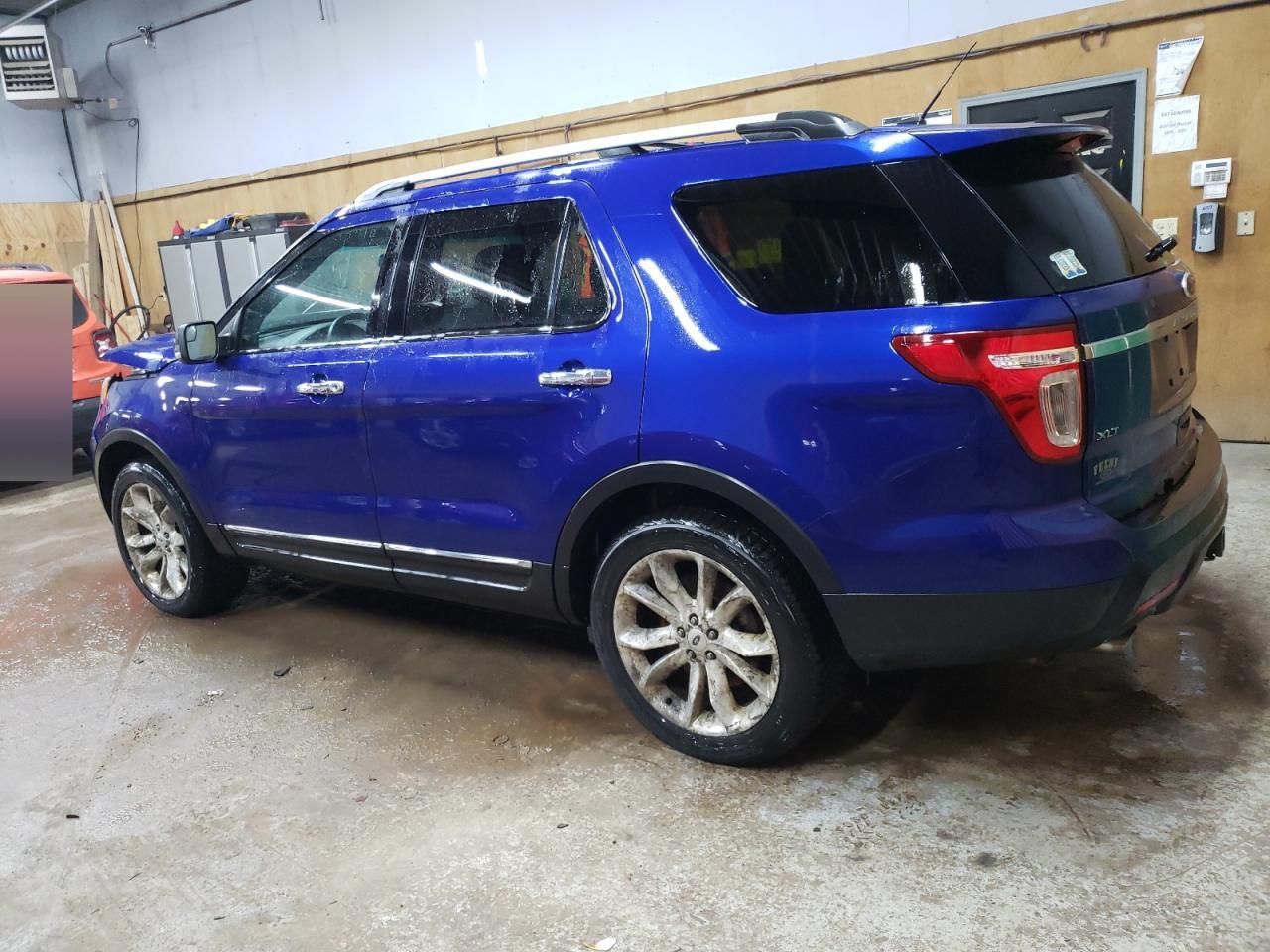 2014 Ford Explorer VIN 1FM5K8D88EGA63355 Copart auction photo, front end / minor dent/scratches damage thumbnail 2