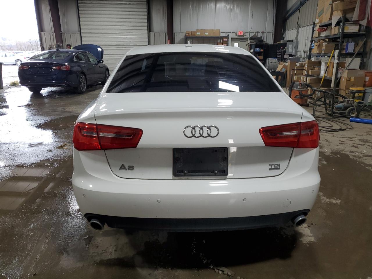2014 Audi A6 VIN WAUFMAFC5EN007748 Copart auction photo, front end damage thumbnail 6