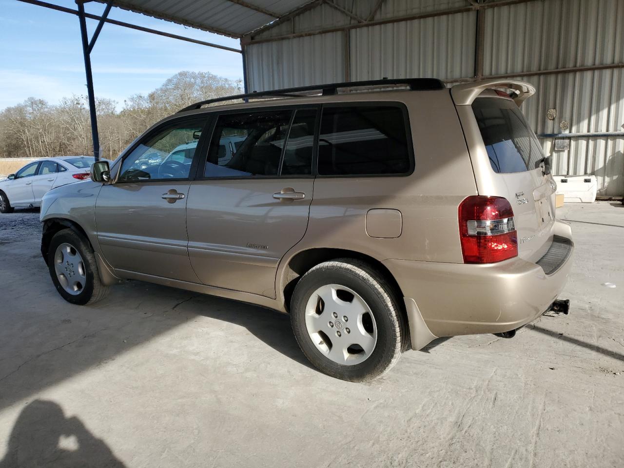 2007 Toyota Highlander VIN JTEEP21A770206233 Copart auction photo, front end / minor dent/scratches damage thumbnail 2