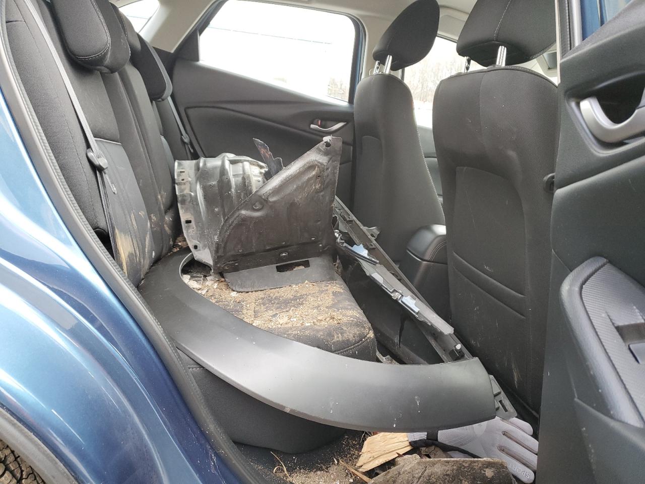 2019 Mazda CX-3 VIN JM1DKFB7XK0454736 Copart auction photo, front end damage thumbnail 11
