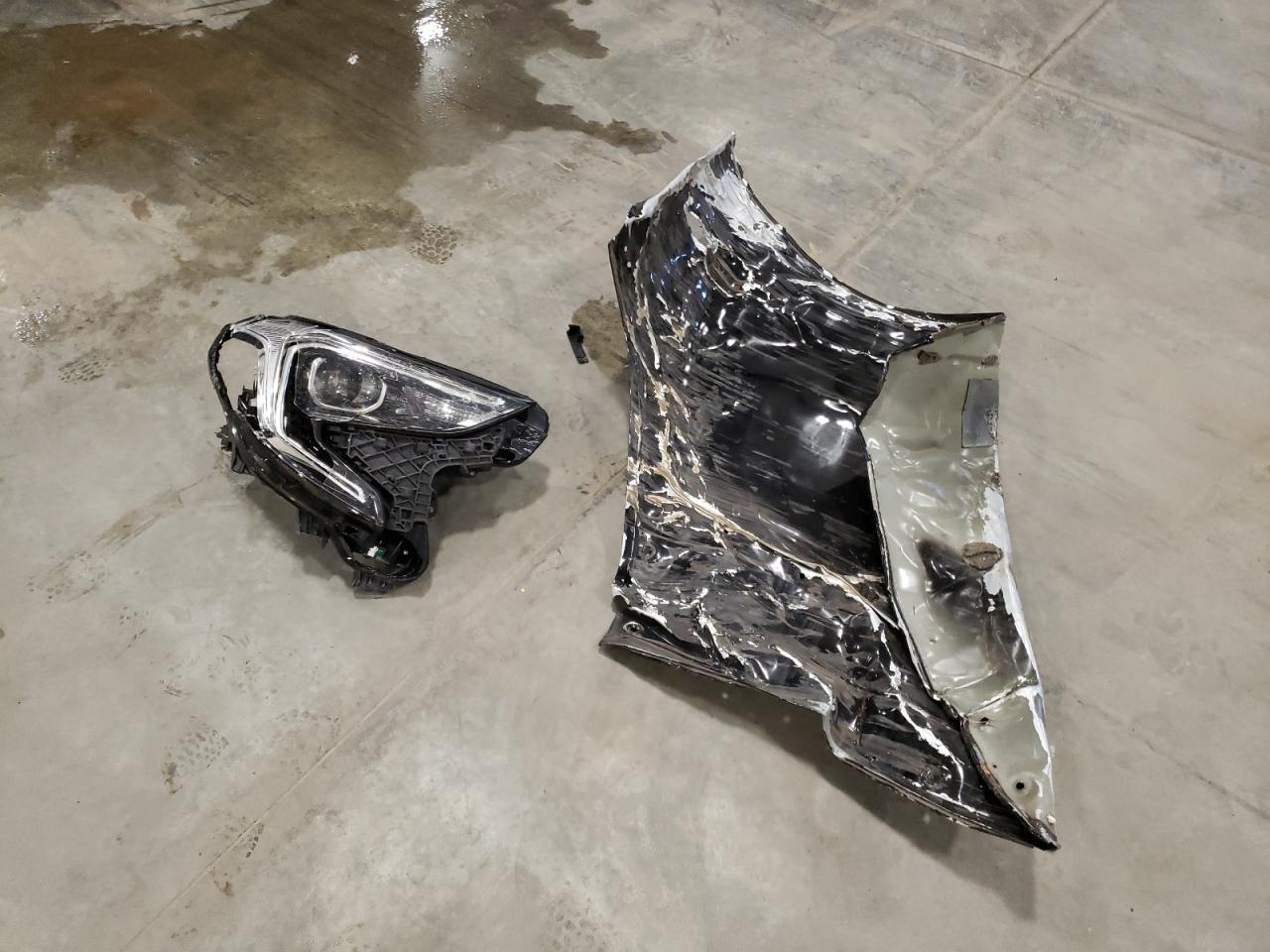 2020 GMC Terrain VIN 3GKALVEX2LL198428 Copart auction photo, side / front end damage thumbnail 15