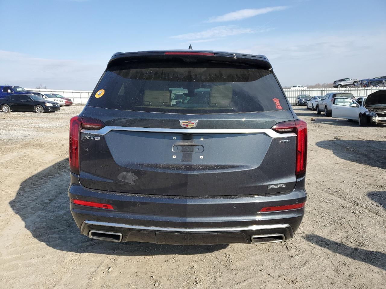 2021 Cadillac XT6 VIN 1GYKPCRS6MZ205831 Copart auction photo, front end / side damage thumbnail 6