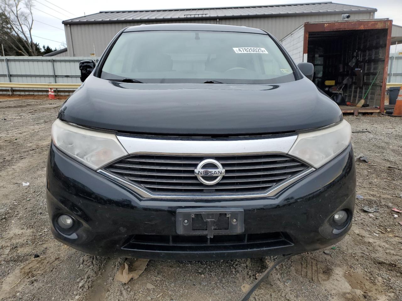 2015 Nissan Quest VIN JN8AE2KP4F9133686 Copart auction photo, side / front end damage thumbnail 5