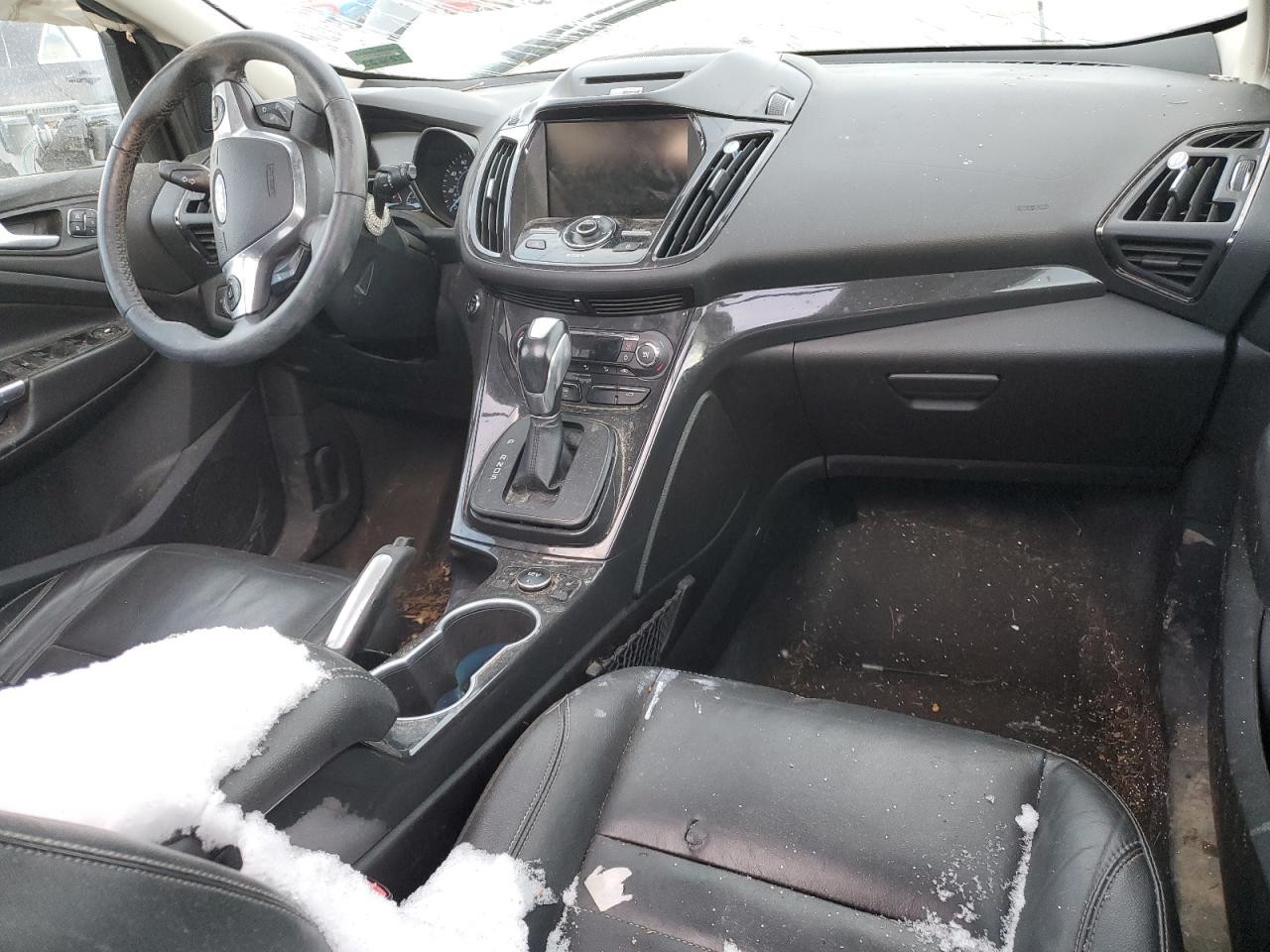 2014 Ford Escape VIN 1FMCU9J98EUD82082 Copart auction photo, all over damage thumbnail 8