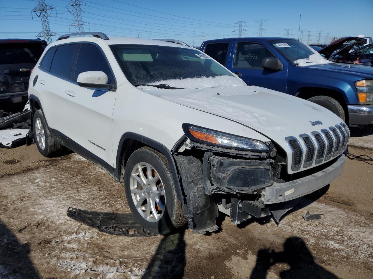 2016 Jeep Grand Cherokee VIN 1C4PJLCBXGW288479 Copart auction photo, front end damage thumbnail 4