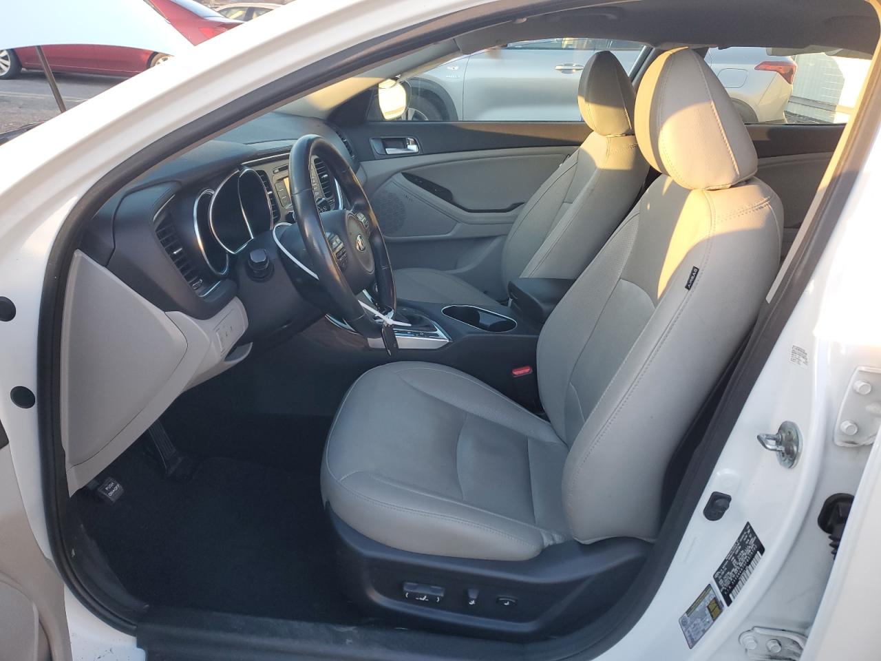 2015 KIA Optima VIN 5XXGN4A75FG375702 Copart auction photo, front end / side damage thumbnail 7