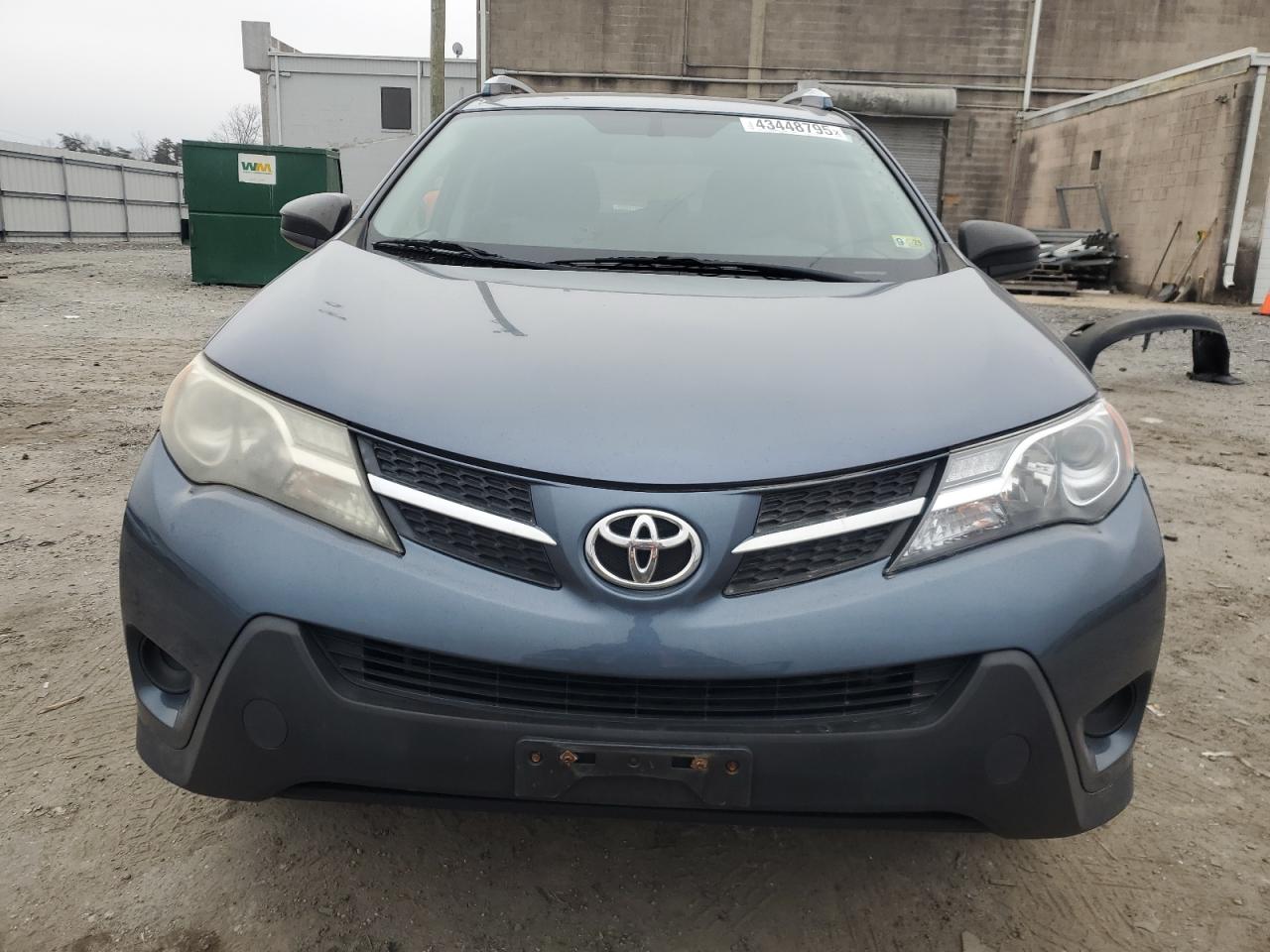 2013 Toyota RAV 4 VIN JTMBFREV4DD030133 Copart auction photo, rear end / minor dent/scratches damage thumbnail 5