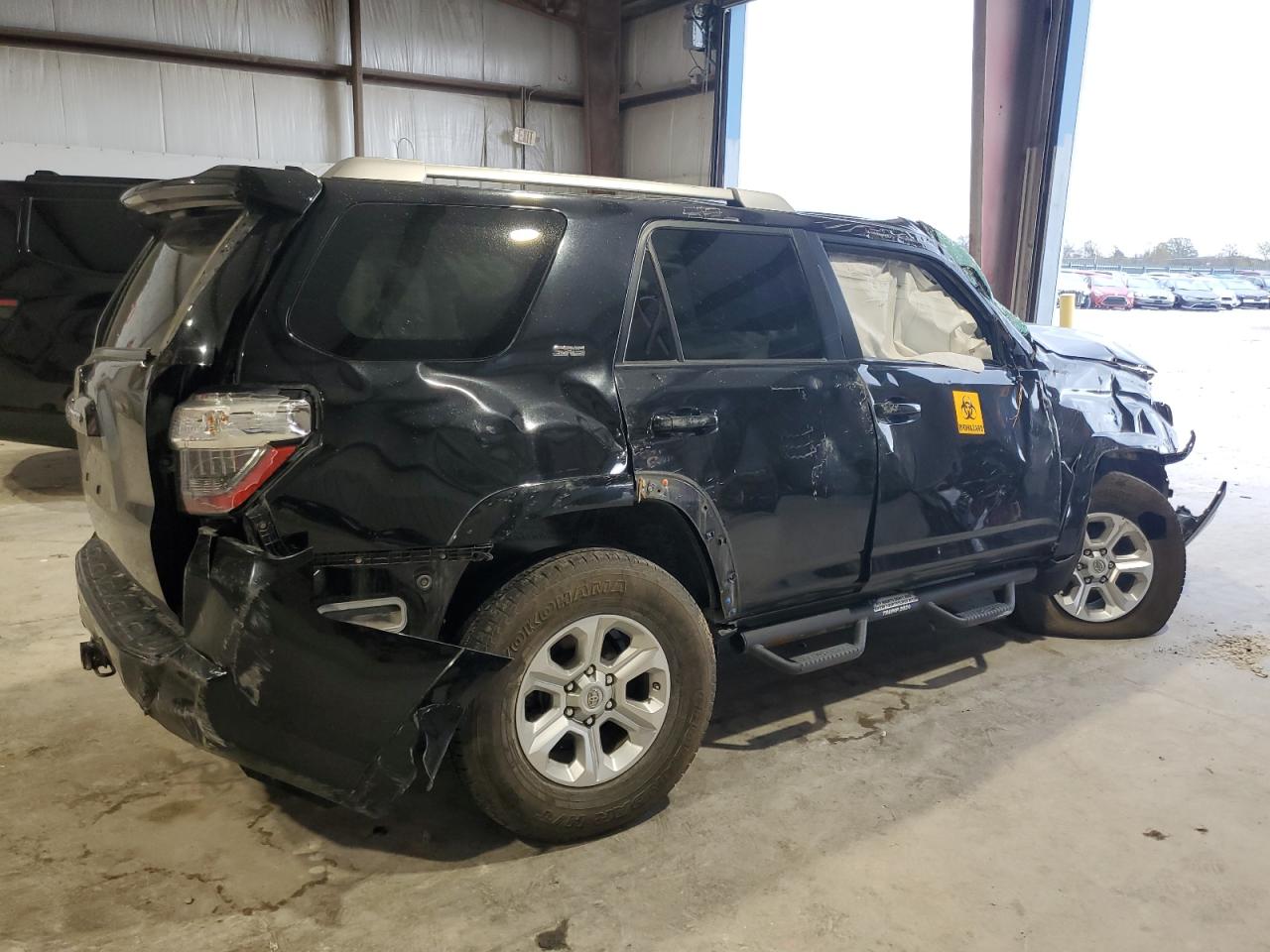 2018 Toyota 4Runner VIN JTEBU5JR6J5546826 Copart auction photo, rollover / all over damage thumbnail 3