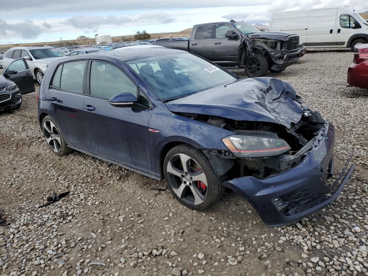 2016 Volkswagen GTI VIN 3VW447AU3GM022658 Copart auction photo, front end damage thumbnail 4