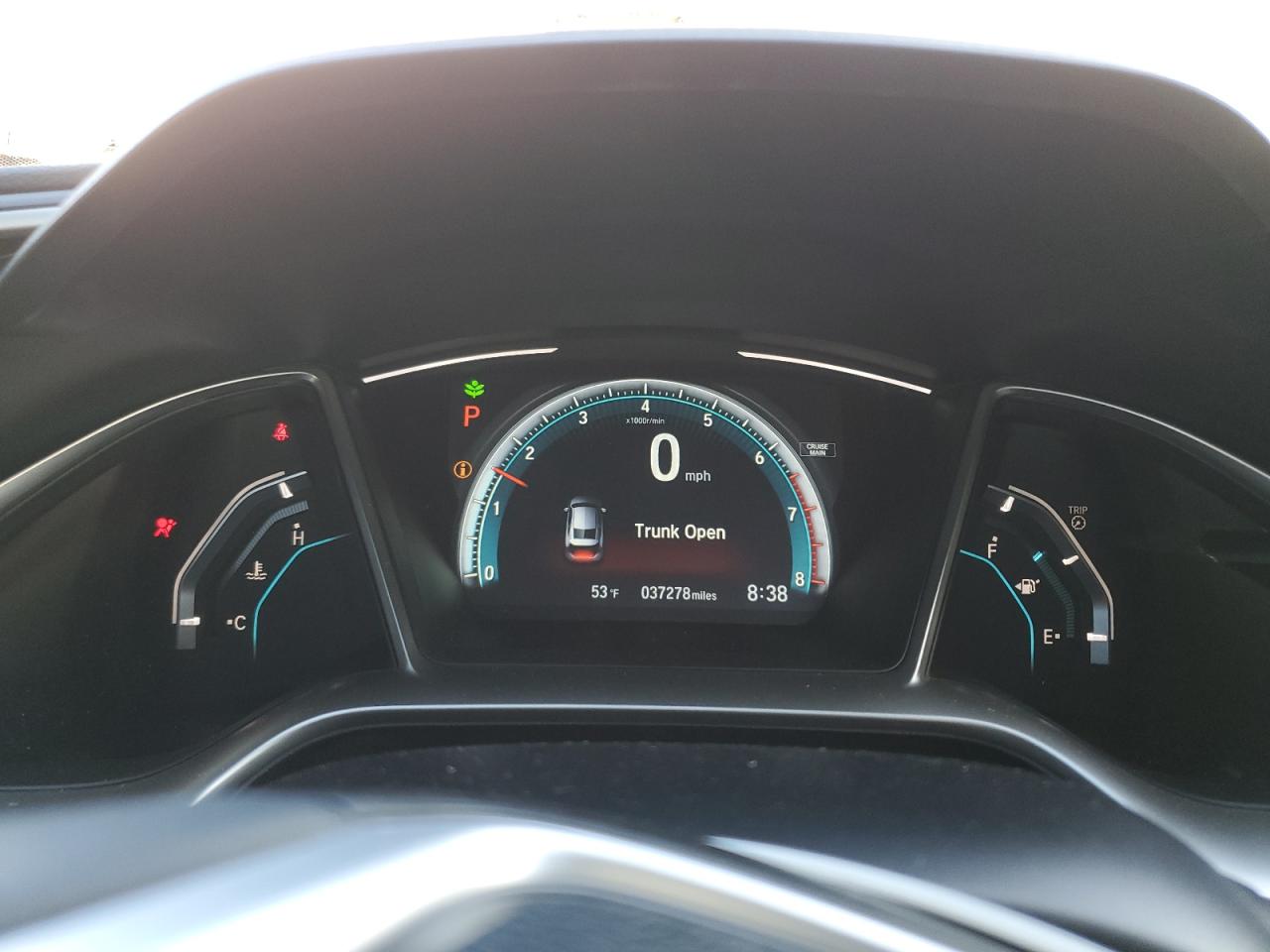 2017 Honda Civic VIN 2HGFC3B70HH351352 Copart auction photo, front end damage thumbnail 9