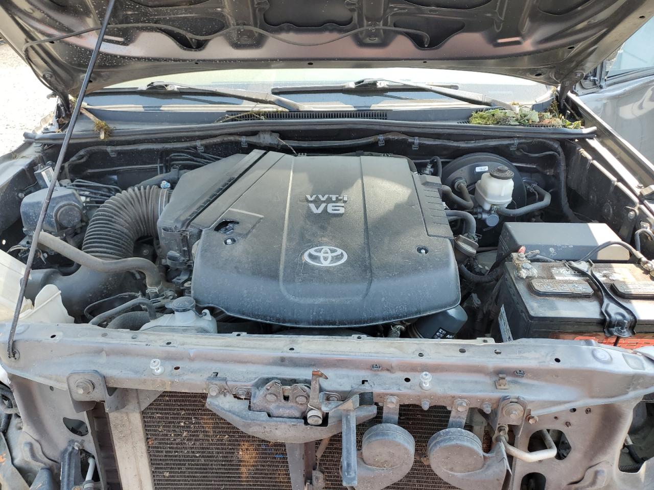 2014 Toyota Tacoma VIN 5TFLU4EN0EX101440 Copart auction photo, all over damage thumbnail 11