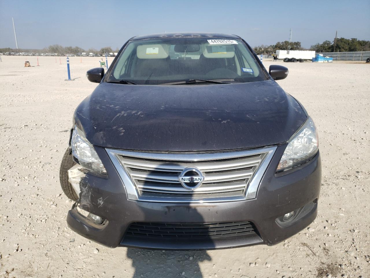 2015 Nissan Sentra VIN 3N1AB7AP0FY340916 Copart auction photo, front end / undercarriage damage thumbnail 5