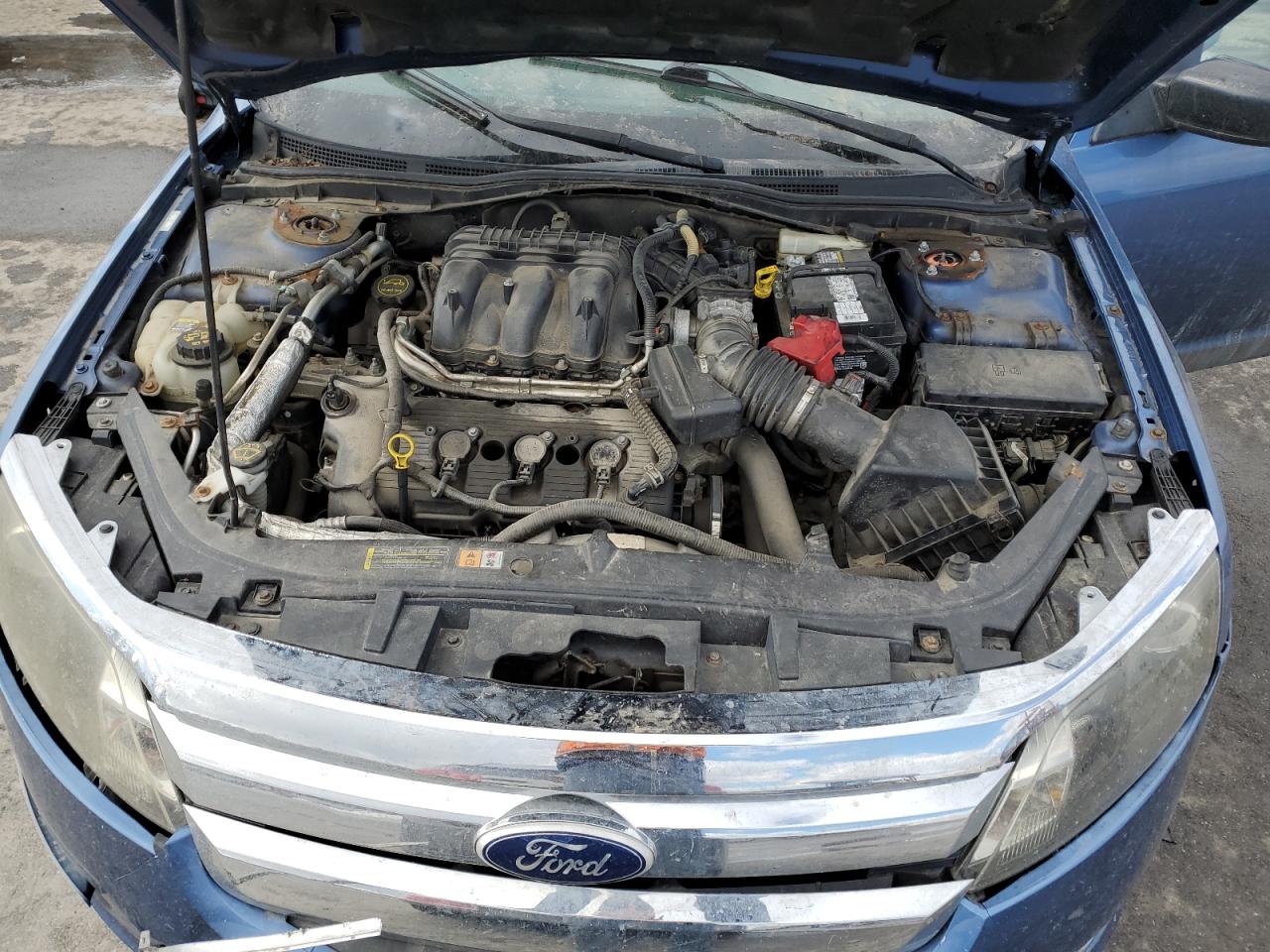 2010 Ford Fusion VIN 3FAHP0JG2AR375440 Copart auction photo, all over damage thumbnail 11