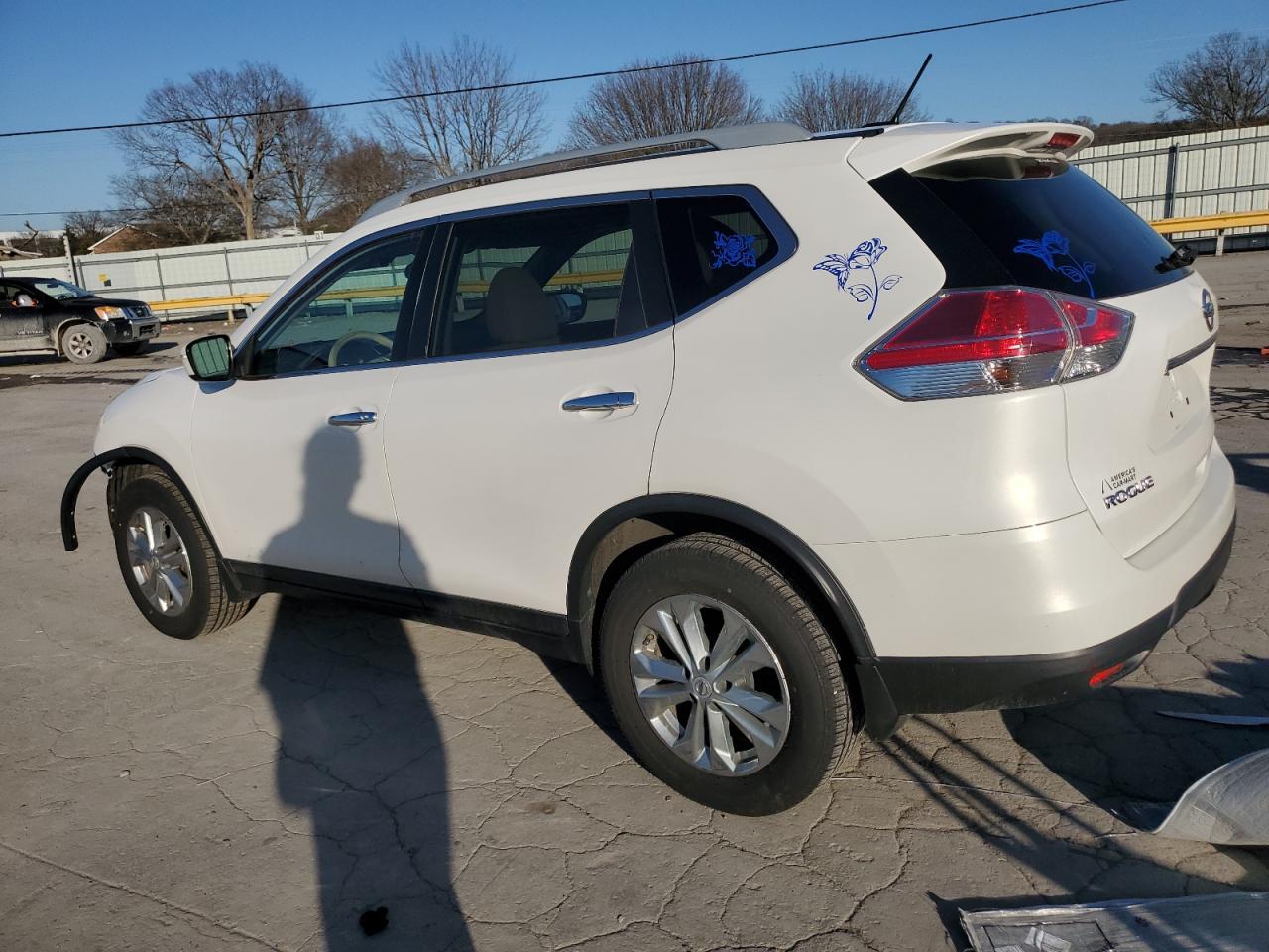 2014 Nissan Rogue VIN 5N1AT2MV4EC758549 Copart auction photo, front end damage thumbnail 2