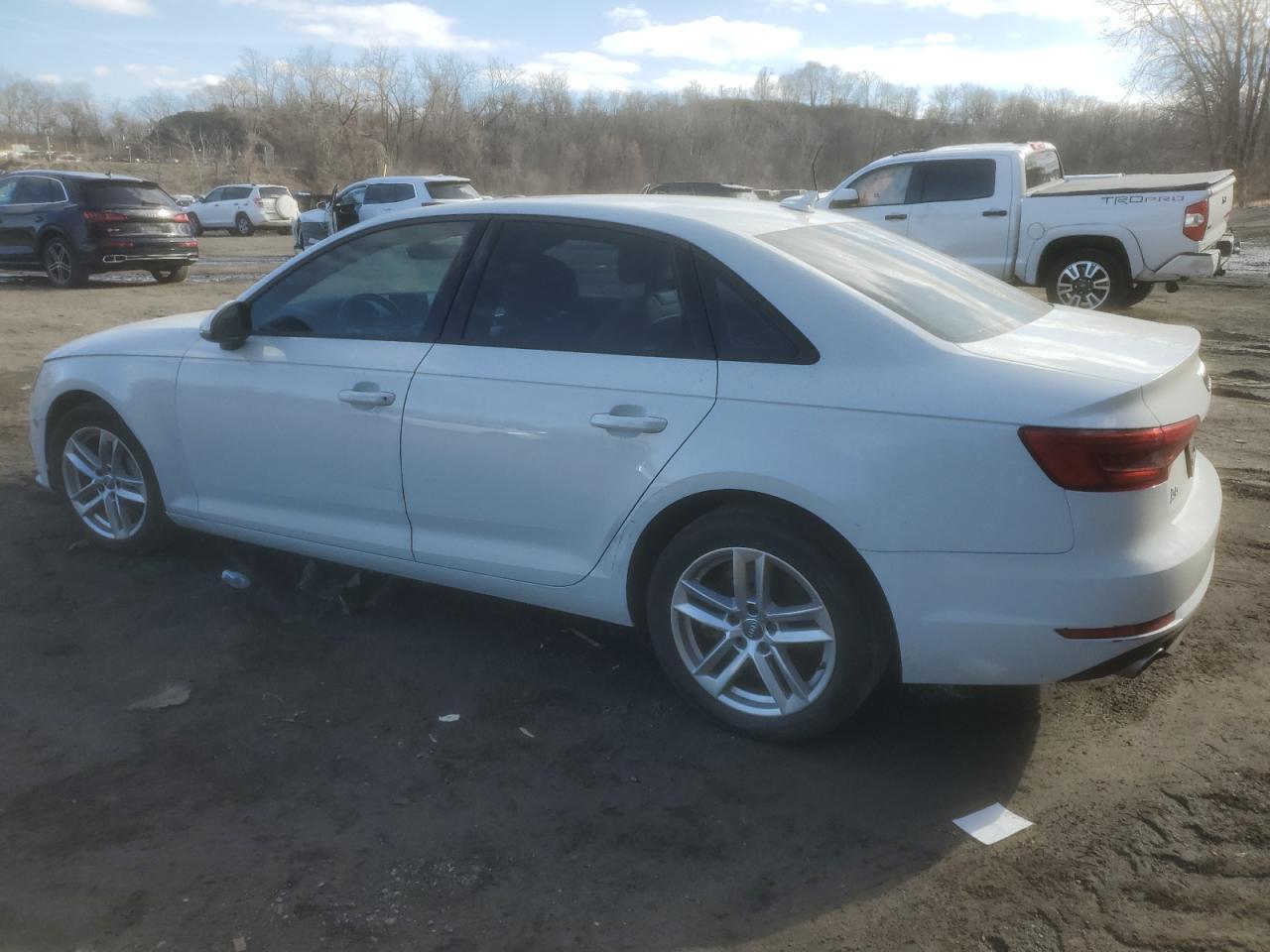 2017 Audi A4 VIN WAUGNAF47HN023657 Copart auction photo, side / minor dent/scratches damage thumbnail 2