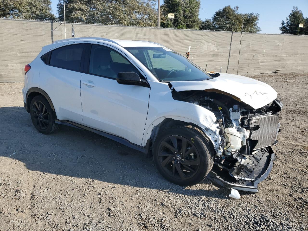 2022 Honda HR-V VIN 3CZRU5H15NM714629 Copart auction photo, front end damage thumbnail 4