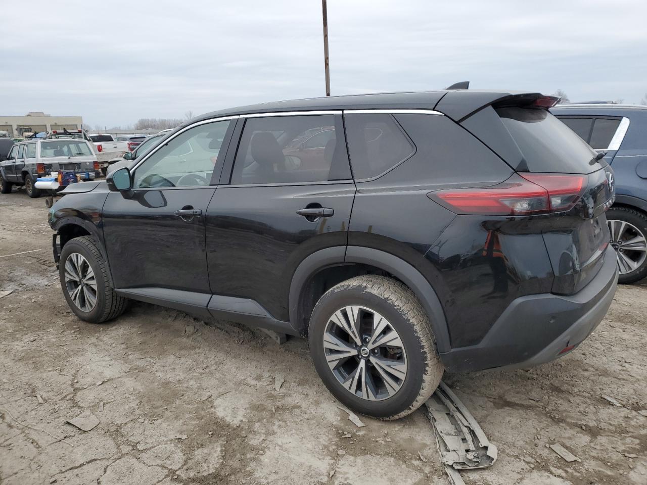 2021 Nissan Rogue VIN JN8AT3BA3MW024111 Copart auction photo, front end damage thumbnail 2
