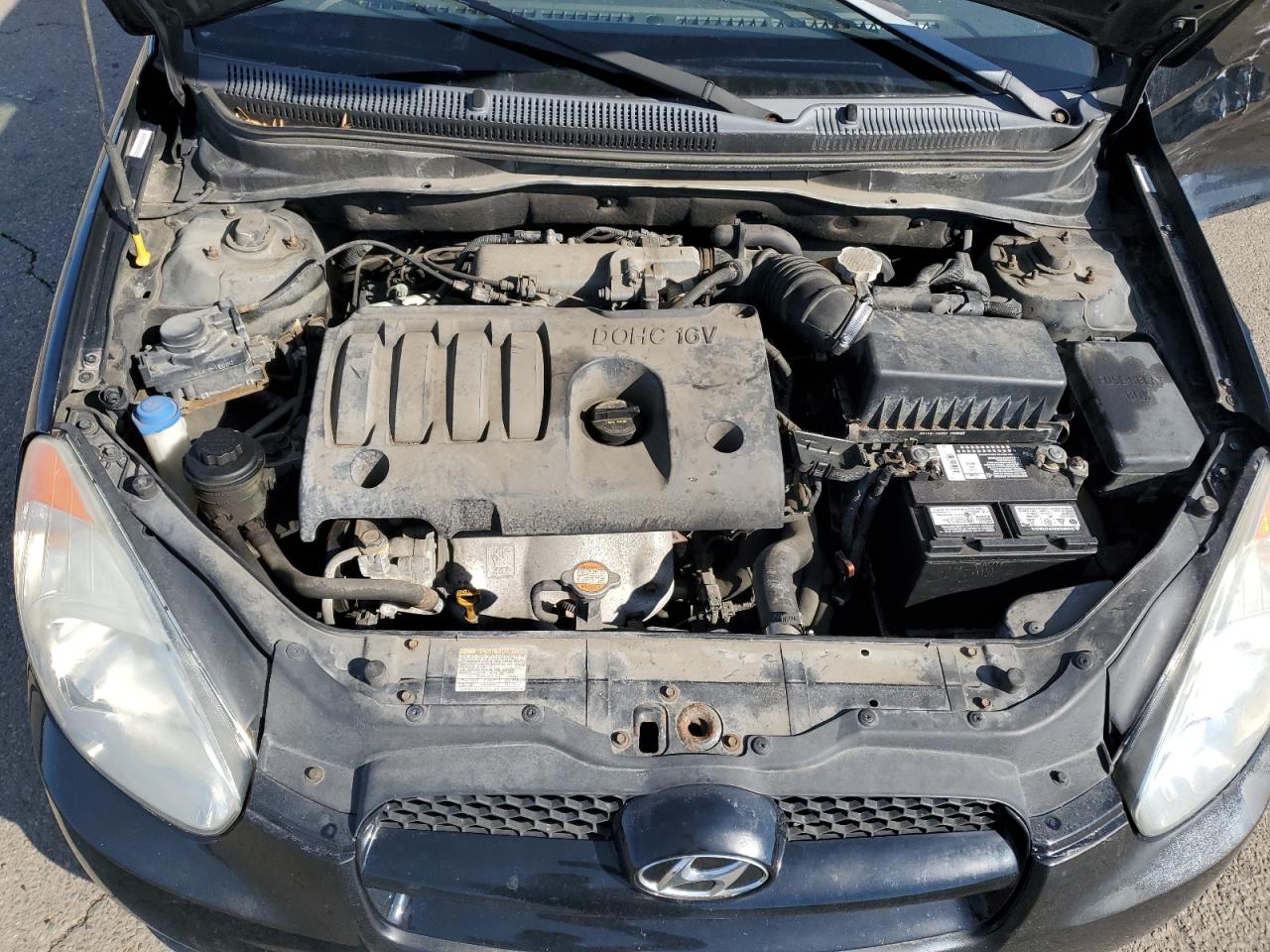 2010 Hyundai Accent VIN KMHCN3AC2AU161948 Copart auction photo, all over / undercarriage damage thumbnail 12