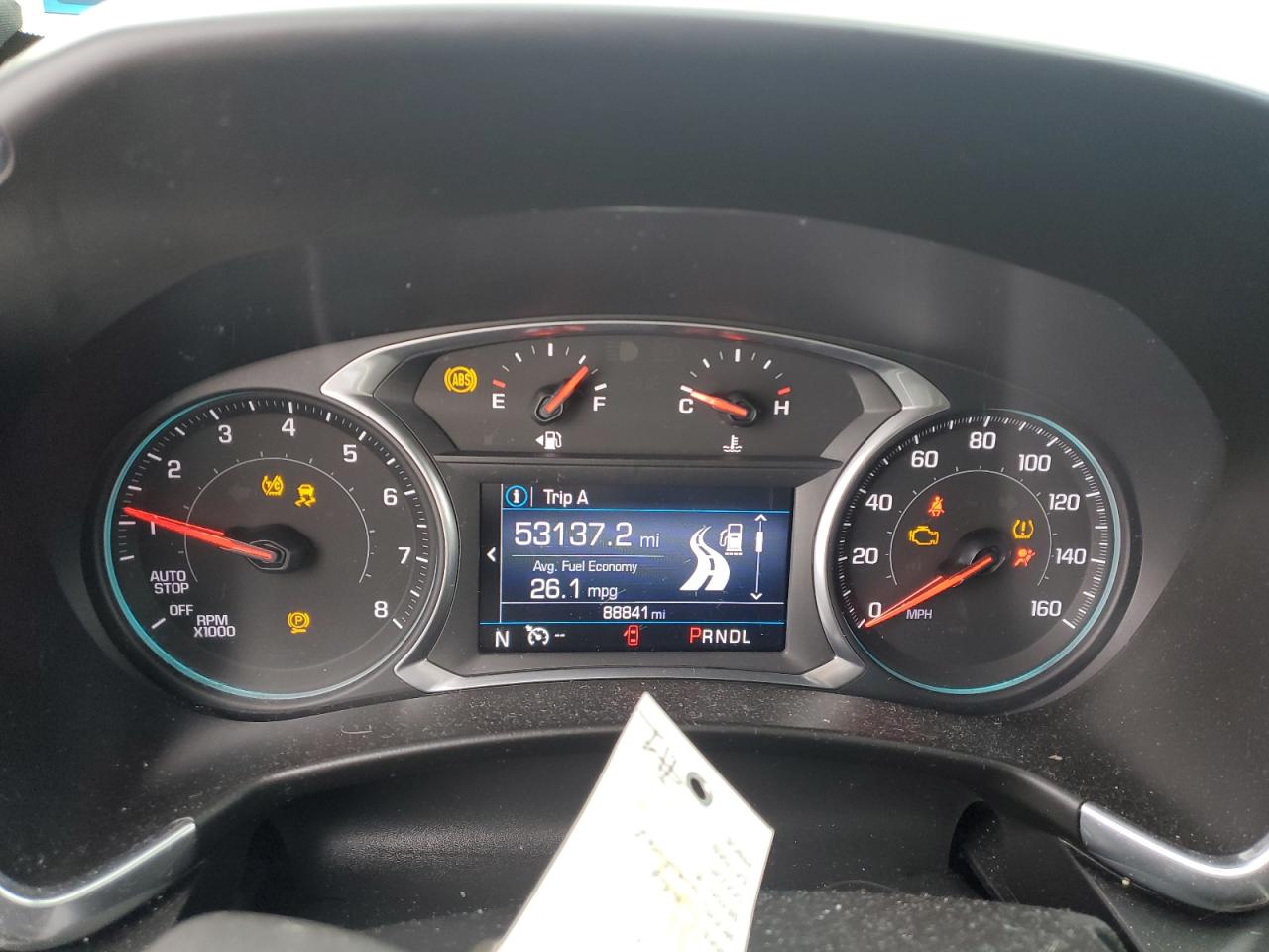 2019 Chevrolet Equinox VIN 2GNAXUEV8K6181703 Copart auction photo, front end damage thumbnail 9