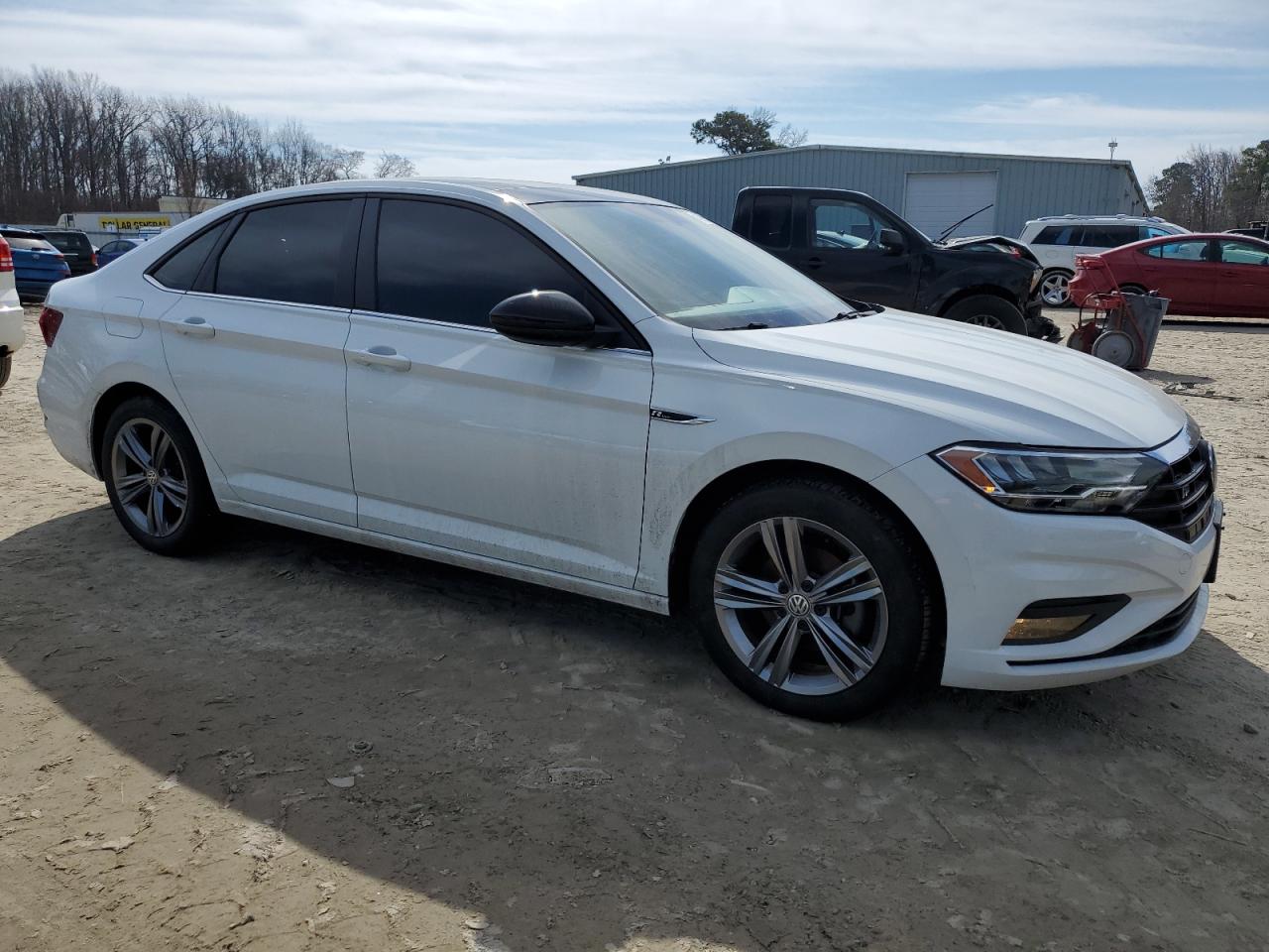 2021 Volkswagen Jetta VIN 3VWC57BUXMM005262 Copart auction photo, undercarriage / minor dent/scratches damage thumbnail 4