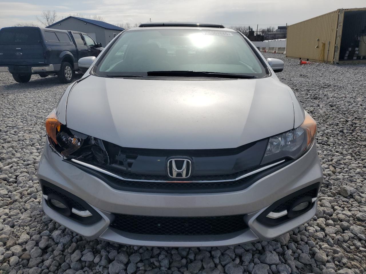 2014 Honda Civic VIN 2HGFG3B03EH503322 Copart auction photo, front end damage thumbnail 5