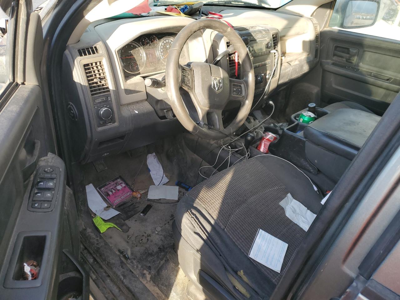 2012 Dodge RAM VIN 3C6TD5CT4CG216381 Copart auction photo, front end damage thumbnail 8
