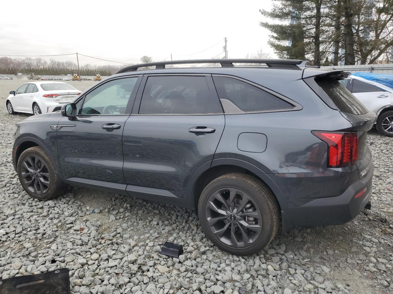 2023 KIA Sorento VIN 5XYRHDLF9PG248811 Copart auction photo, front end damage thumbnail 2
