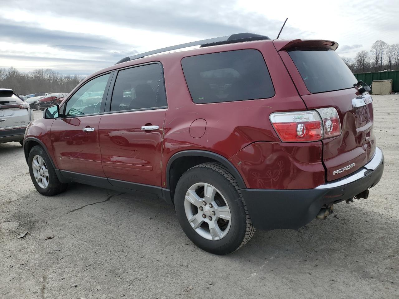 2010 GMC Acadia VIN 1GKLRLED6AJ179127 Copart auction photo, rear end / front end damage thumbnail 2