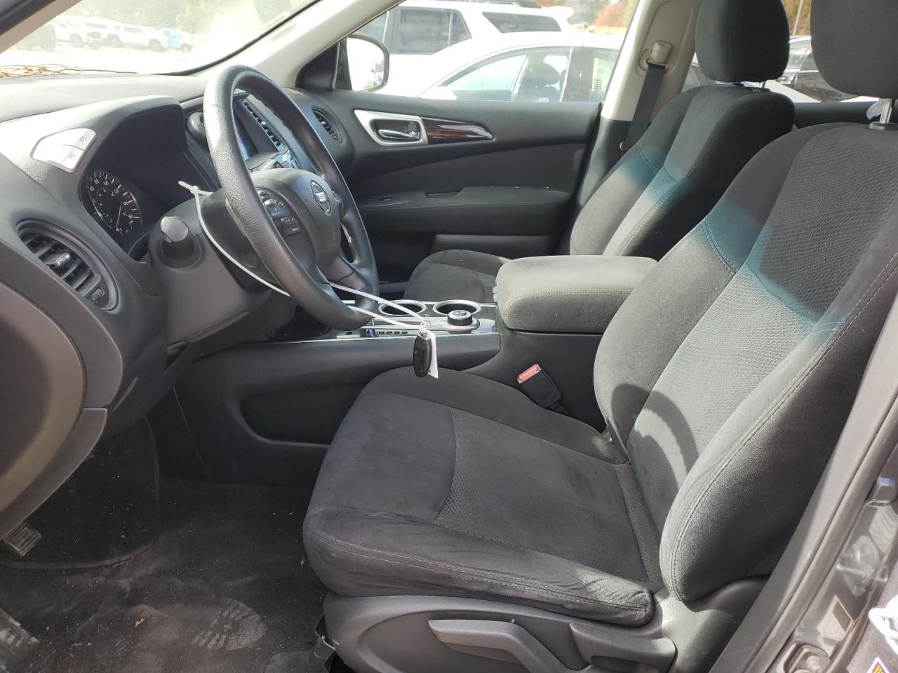 2016 Nissan Pathfinder VIN 5N1AR2MM3GC628318 Copart auction photo, side / front end damage thumbnail 7